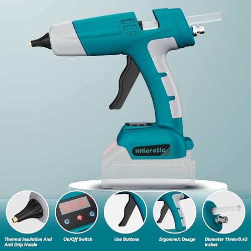 Cordless Hot Glue Gun for Makita 18V Battery,Craft Glue - Image 4