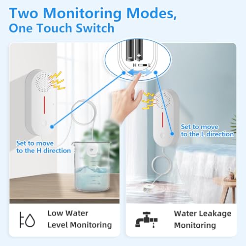 Water Detector Alarm, Smart Water Sensor Alarm Water Leak - Image 4