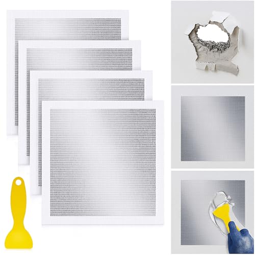 Yaocom 4 Pcs 10 X10 Inch Drywall Patch Repair Kit, Self | Home Repair - Image 2