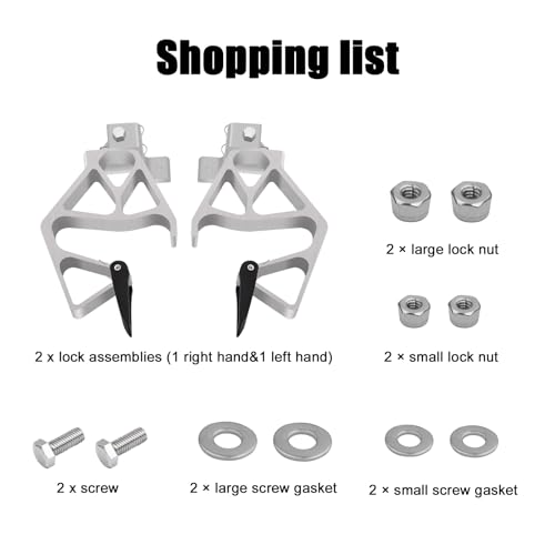 Aluminum Extension Ladder Locks Model 28-11 for Werner Aluminum - Image 5