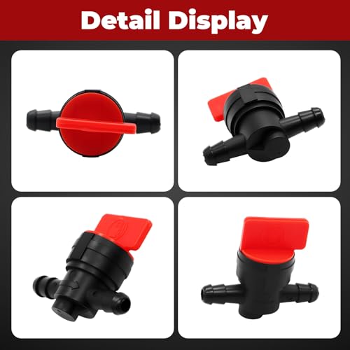 Nakkaa 1/4" Straight Inline Gas Fuel Shut Off Valves - Image 4