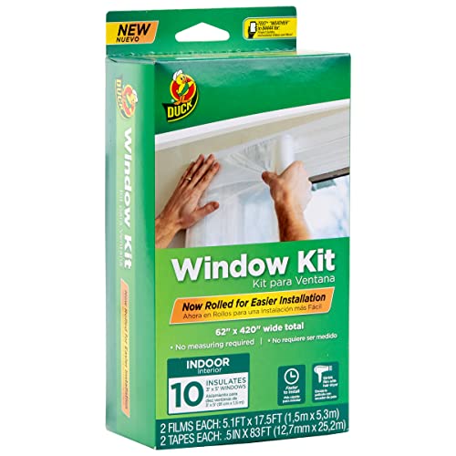Duck Brand Window Insulation Kit, 62 in x 420 in - Image 2