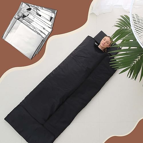Kanayu 100 Pack Emergency Thermal Blankets 64 X 84 Foil - Image 3