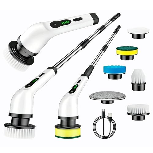 Electric Spin Scrubber for Bathroom, Cordless & | Bathroom Essentials - Image 2