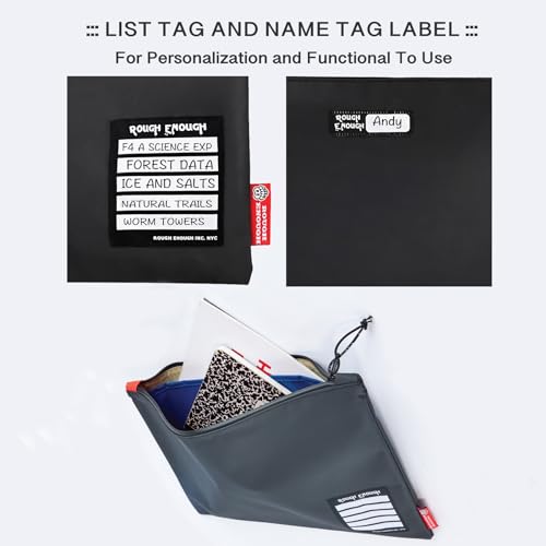 Rough Enough Important Document Organizer Bag, Water - Image 7