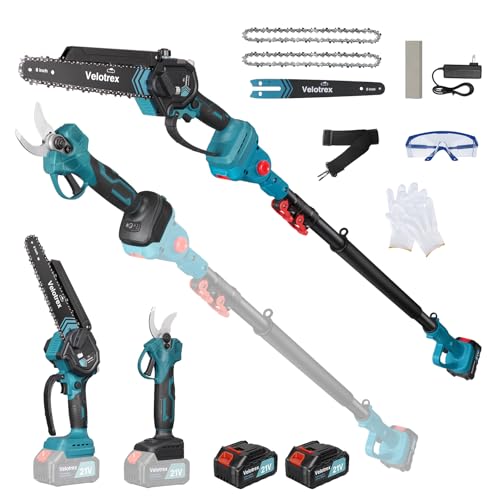 4-in-1 Pole Saw and Pruning Shears for Pruning Branches - Image 2