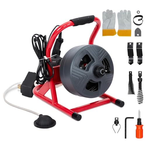 Garvee Drain Auger Machine 50 ft X 5/16 in, Automatic - Image 2