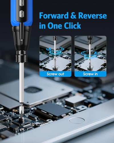 AMIR Power Screwdriver Cordless Rechargeable, Electric | Hand Tools - Image 6