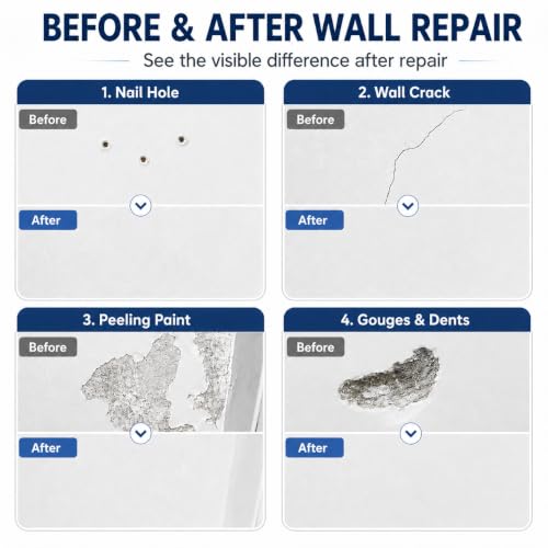 Wall Repair Paste Kit, 2 Pack 250g Wall Mending Agent | Home Repair - Image 4