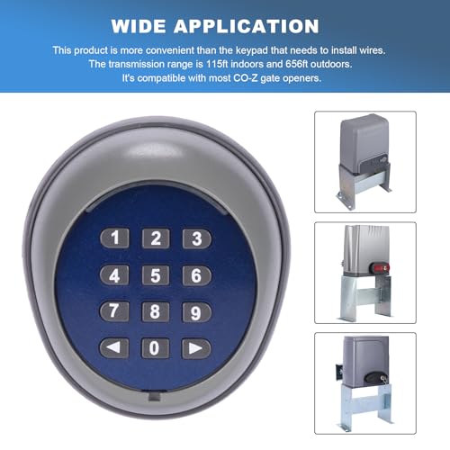 CO-Z Security Wireless Automatic Code Entry Gate Keypad - Image 6