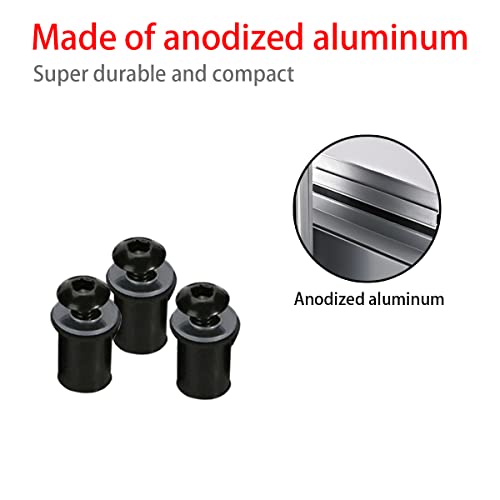 BELOMI 10 Pack 0.71 x 0.4 Inch Motorcycle Windshield Bolt - Image 4