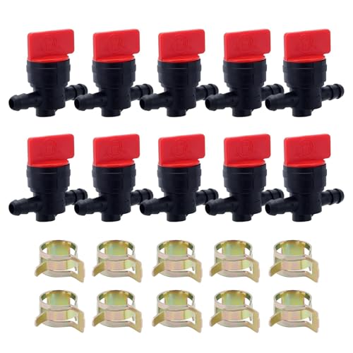 HIPA 1/4" Inline Fuel Shut Off Valve for 493960 494768 698183 - Image 2
