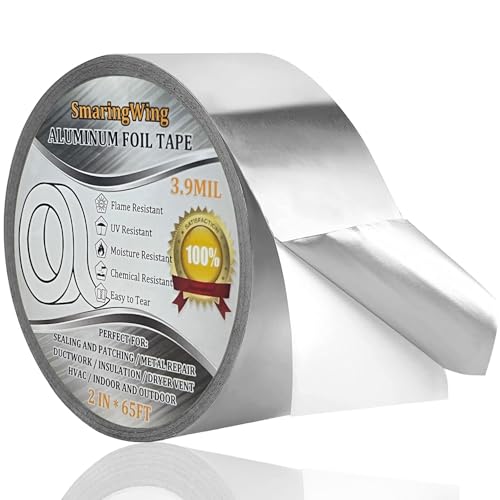 Aluminum Foil Duct Tape Heavy Duty Waterproof, Premium - Image 2
