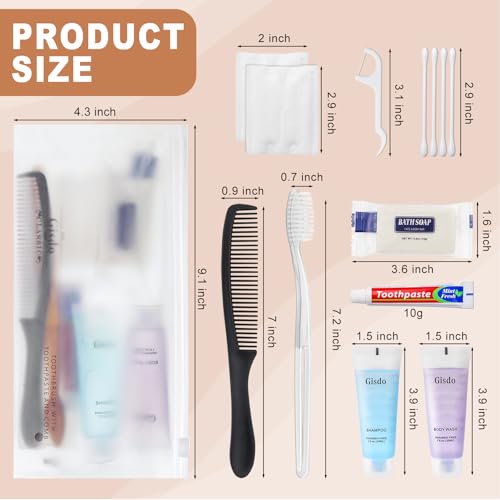 50-Pack Toiletry Kits - Personal Hygiene & Travel Kit - Image 5