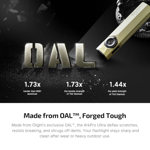OLIGHT ArkPro Ultra Rechargeable Flat EDC Flashlight,1700Lumens - Image 6