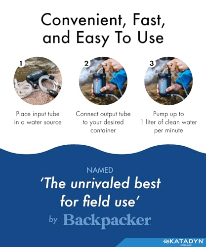 Katadyn Hiker Pro Transparent Hand Pump Water Filter - Image 5