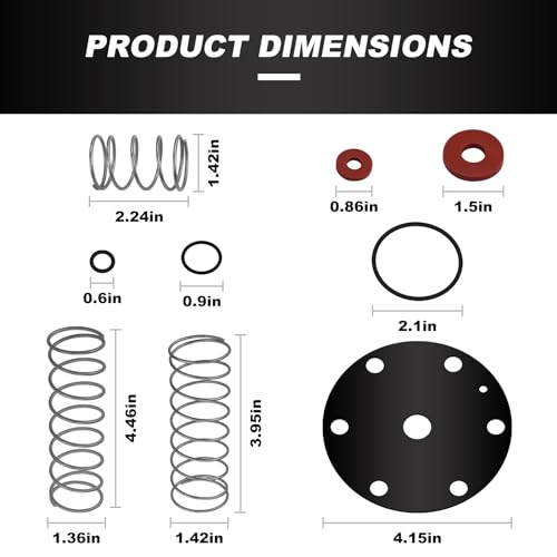 3/4-1" Backflow Preventer Repair Kit Fits for Wilkins Zurn - Image 3