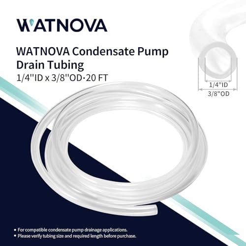 WATNOVA 1/4" ID X 3/8" OD 20ft PVC Clear Vinyl Tubing - Image 6