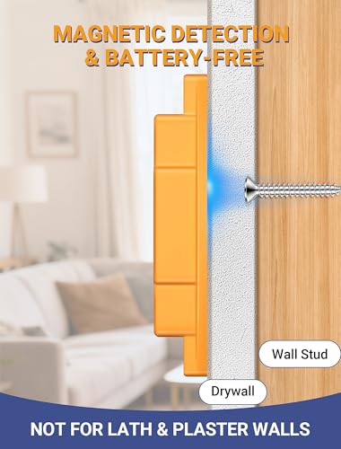 2-Pack Magnetic Stud Finder - No Batteries Required | Home Repair - Image 5