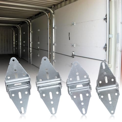 8PCS Garage Door Hinges #1#2#3#4 Heavy Duty 14 Gauge - Image 6