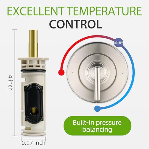 1222 Replacement Cartridge Kit for Moen One Handle Posi - Image 3