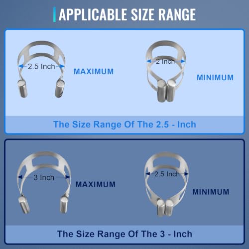 Exhaust Tacking Band Clamp-On Set, 2.5-Inch & 3-Inch | Hand Tools - Image 4