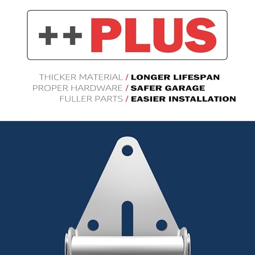 XiKe 2" Max Nylon Garage Door Roller Hardware Kit for 8x8 - Image 4