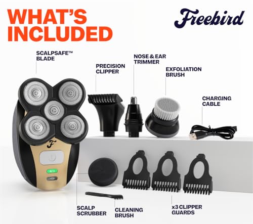 Freebird FlexSeries Electric Head & Body Hair Shaver | Beauty & Person - Image 4