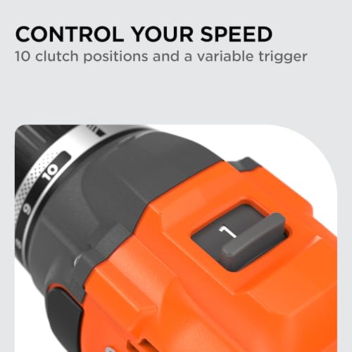 BLACK+DECKER 20V MAX Cordless Brushless ½-in. Drill - Image 7