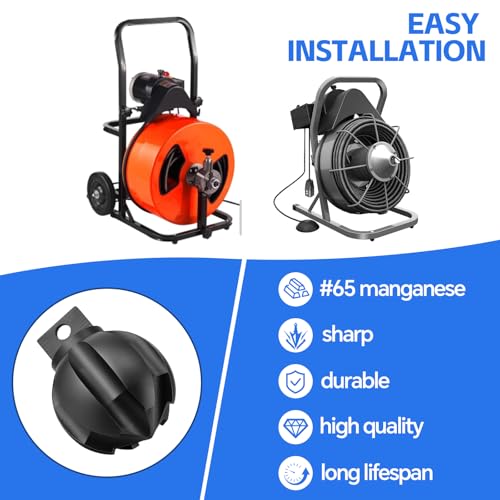 Drain Snake Drill Attachment, Multi-Functional Spherical - Image 7