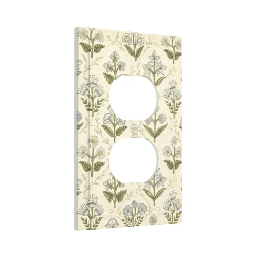 Rustic Flower Floral Boho Wildflower Light Switch Covers - Image 4