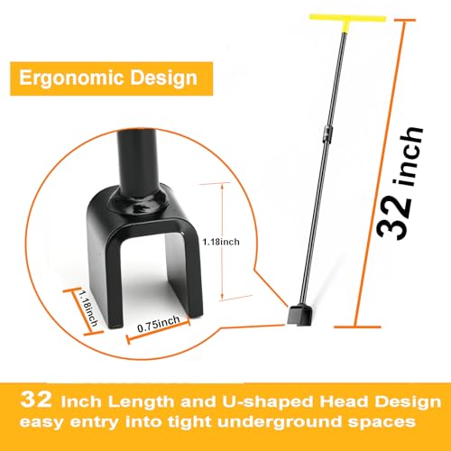 32" Main Water Meter Shut-Off Tool with 4-Way Utility Key - Image 4