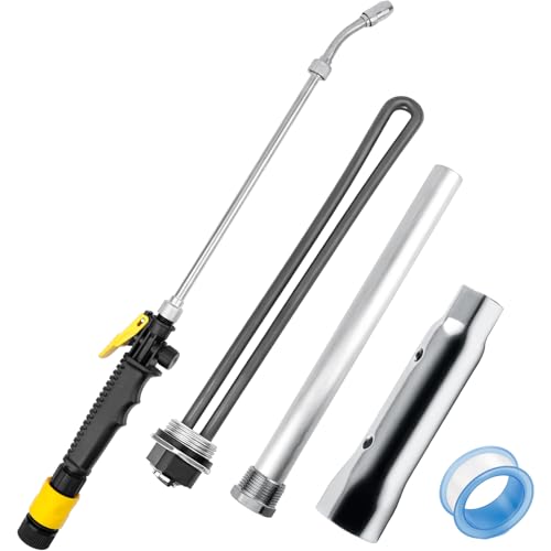 RV Water Heater Element, Anod Rod & Flush Wand Kit | Hand Tools - Image 2