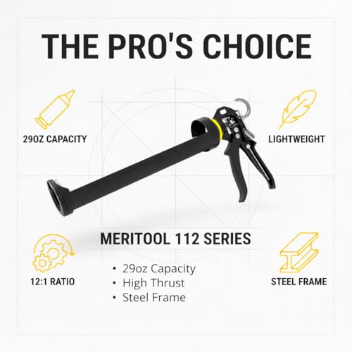 112 Series Manual Caulking Gun - 29 oz Cartridge | Home Repair - Image 4