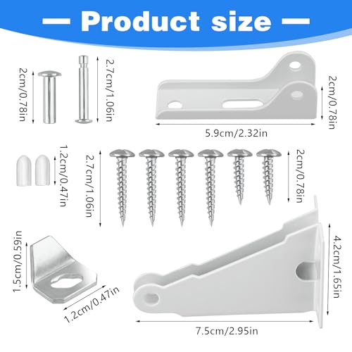 Screen Door Closer Bracket Kits, Storm Door Closer - Image 4