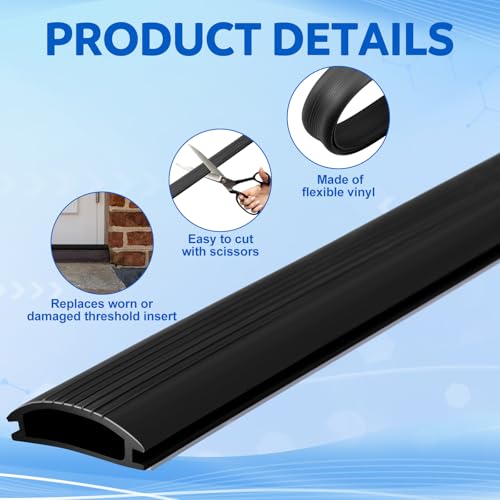 2 Pcs 36 Inch Vinyl Replacement Insert for Adjustable Height - Image 5