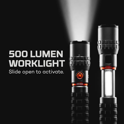NEBO SLYDE KING Flashlight | High Lumens, Rechargeable COB - Image 4