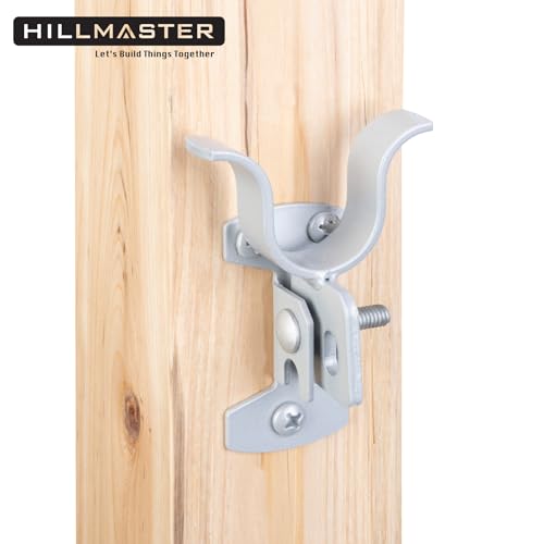 1-3/8" Flat Back Wall Mount Chain Link Fork Latch, Gate | Home Repair - Image 5