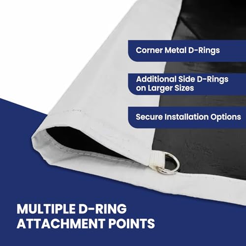 Tarps Now 5x5 ft Leak Diverter Tarp & Roof Rain Diverter – 12 Mil - Image 6
