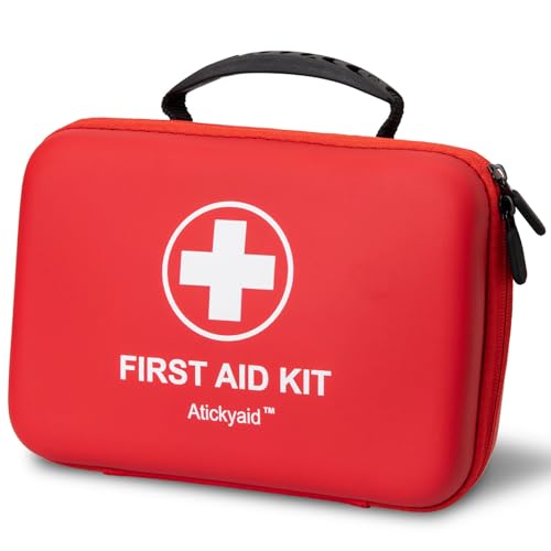 First Aid Kit 340 Piece, Premium Waterproof Hard Shell Medical - Image 2