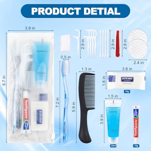 5 Pack Basic Toiletry Kits, Individually Packed - Image 4