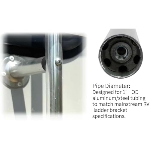 8-Piece Stainless Steel RV Ladder Repair Nut Kit | Home Repair - Image 6