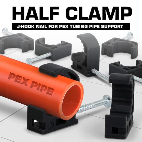 Highcraft ID234x50 Half Clamp with Nail For Pex Tubing | Hand Tools - Image 4