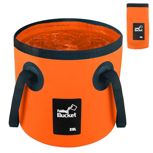 5 Gallon Bucket, Collapsible Bucket with Handle | Laundry & Clothing - Image 2