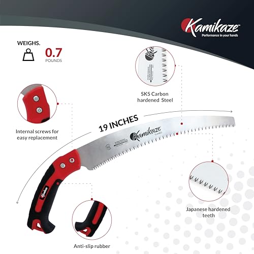 EZ Kut Kamikaze Saw Curved Blade with Scabbard - 19.3 Inch - Image 3