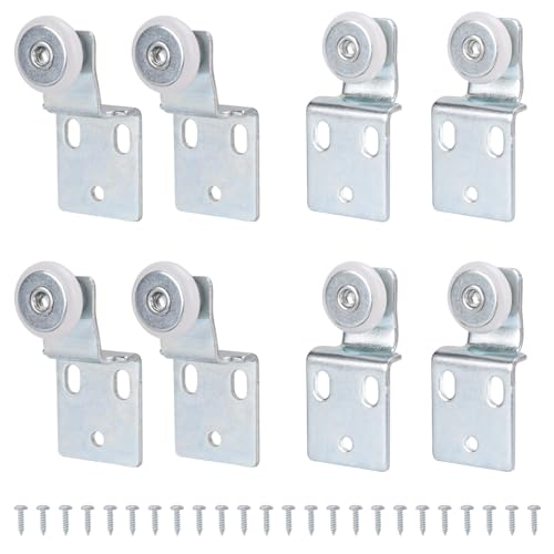 4Pair Sliding Closet Door Roller Kit with 3/4Inch Ball - Image 2