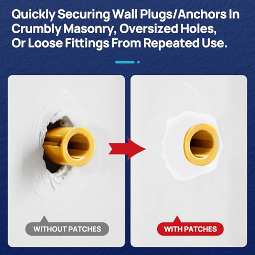 WRAPNLOCK Drywall Anchor Repair Kit - Fast Loose Anchor Fix - Image 4
