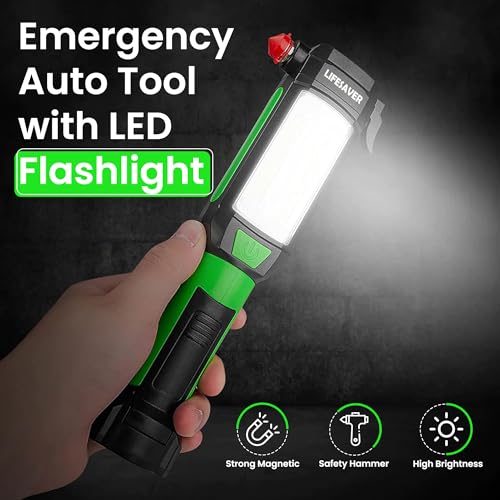 9-in-1 Emergency Auto Tool with LED Flashlight | | Tools & Home Repair - Image 4