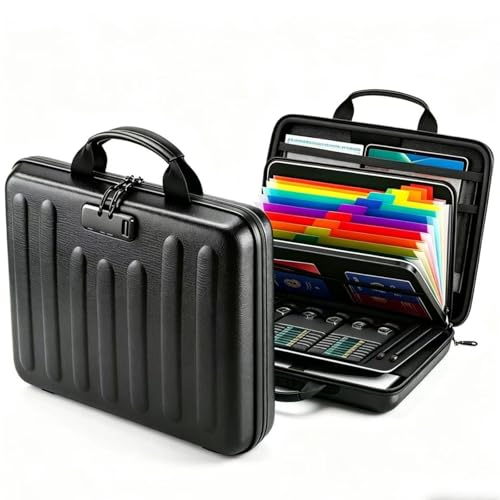 Fireproof Document Organizer with Lock, Waterproof | Home Organization - Image 2