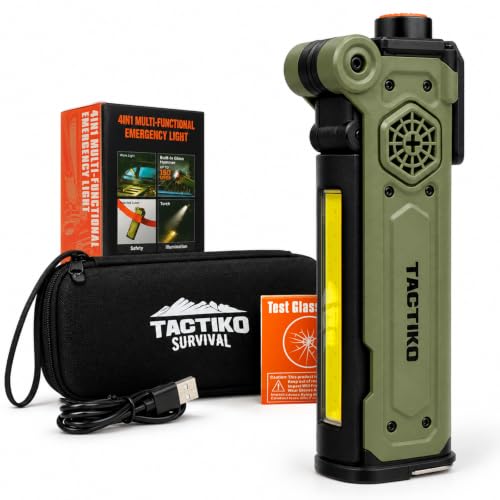 Tactiko 4-in-1 Car Safety Tool: Window Breaker, Seatbelt Cutter - Image 2